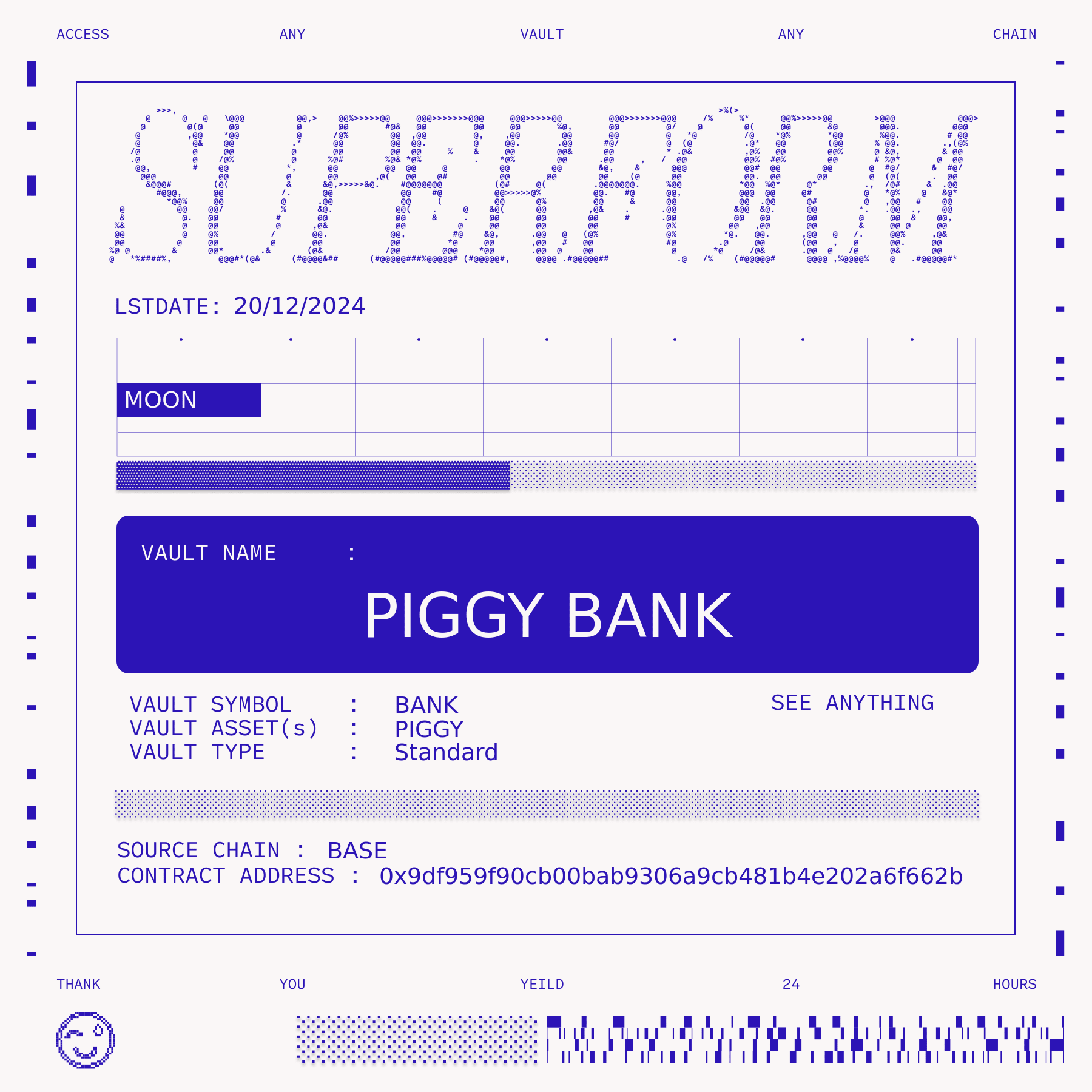 PIGGY BANK SuperPosition
