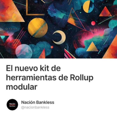 El nuevo kit de herramientas de Rollup modular #1