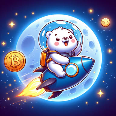 BASE BEAR TO THE MOON