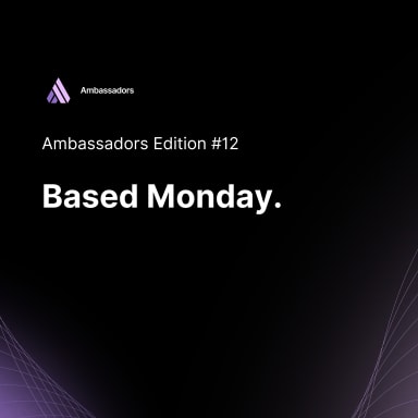 A Monday That's Super Based. #0
