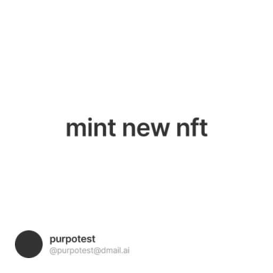 mint new nft #0