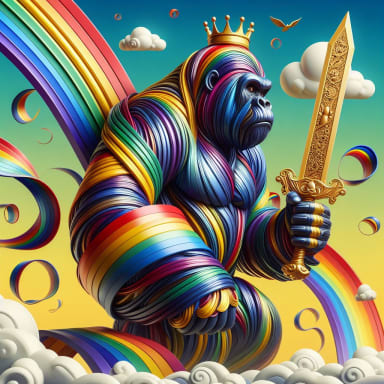 Rainbow Base Kongz  #14