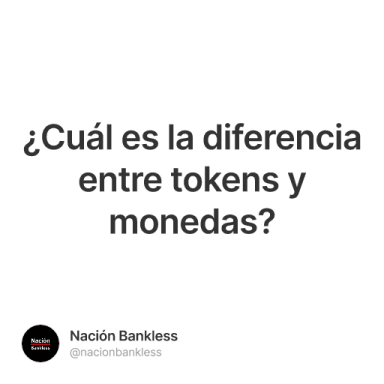 ¿Cuál es la diferencia entre tokens y monedas? #8