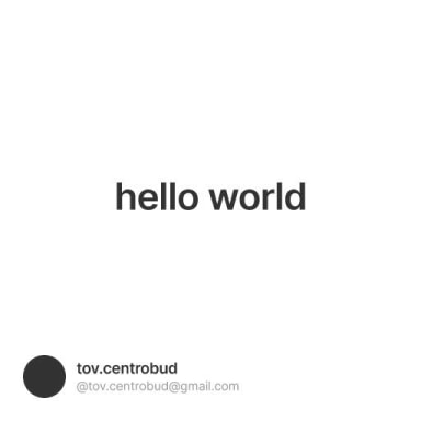 hello world #0