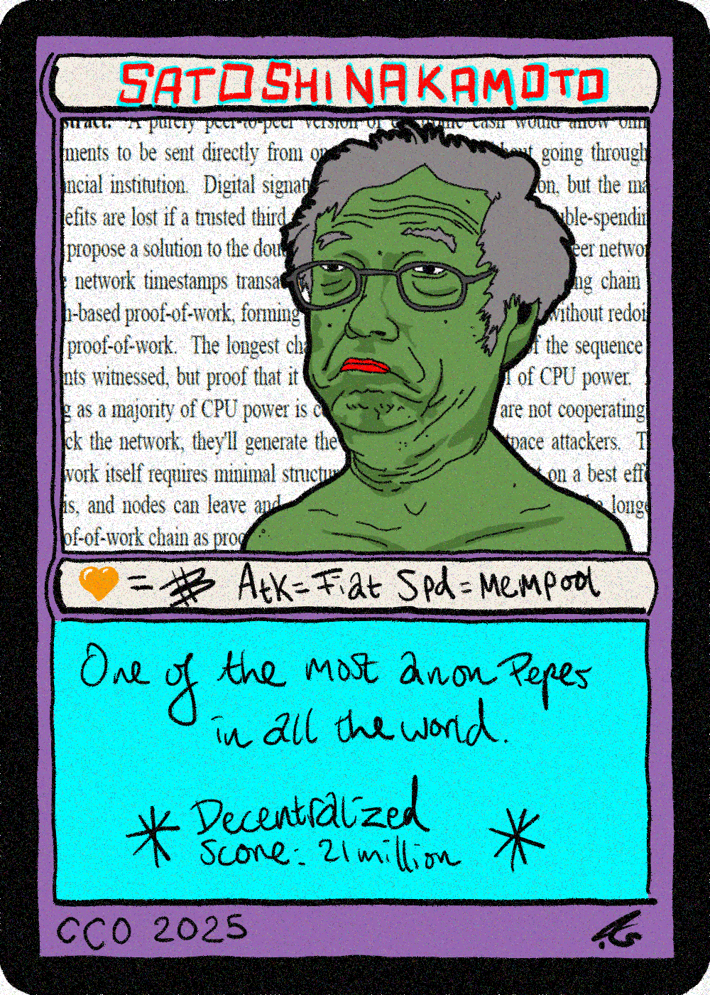SATOSHI NAKAMOTO