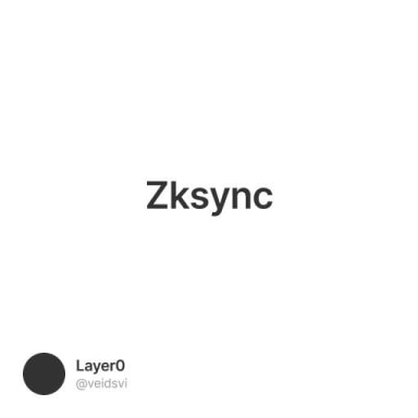 Zksync #0