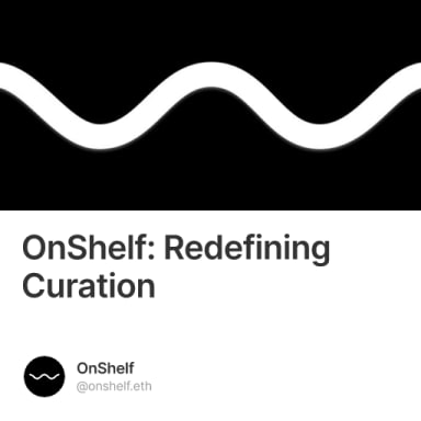 OnShelf: Redefining Curation #0