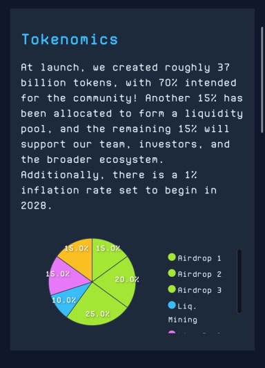 TOKENOMIC AIRDROP $DEGEN