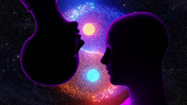 Man and Woman in Love