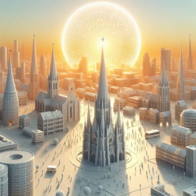 The light of hope and the city of sharing