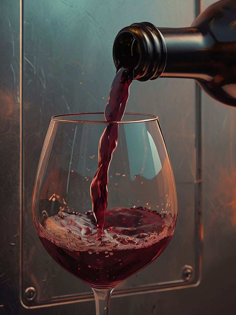 Burgundy Wine Streams