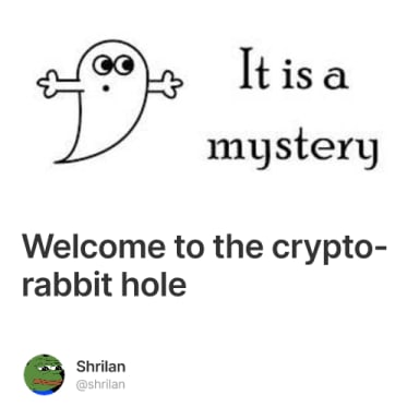 Welcome to the crypto-rabbit hole #0