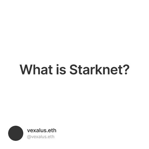 What is Starknet? #0