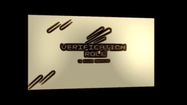 Verification Role