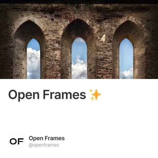 Open Frames ✨ #5