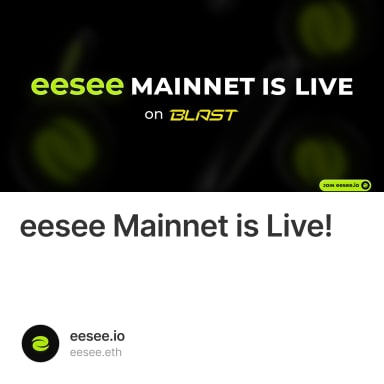 eesee Mainnet is Live! 257