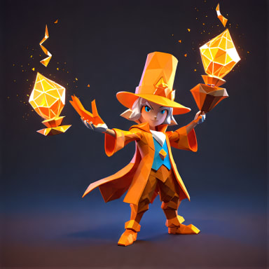 Orange Degen Poly