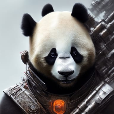 Panda warrior