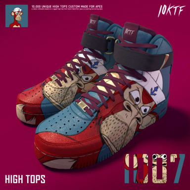 Ape High Tops #1007