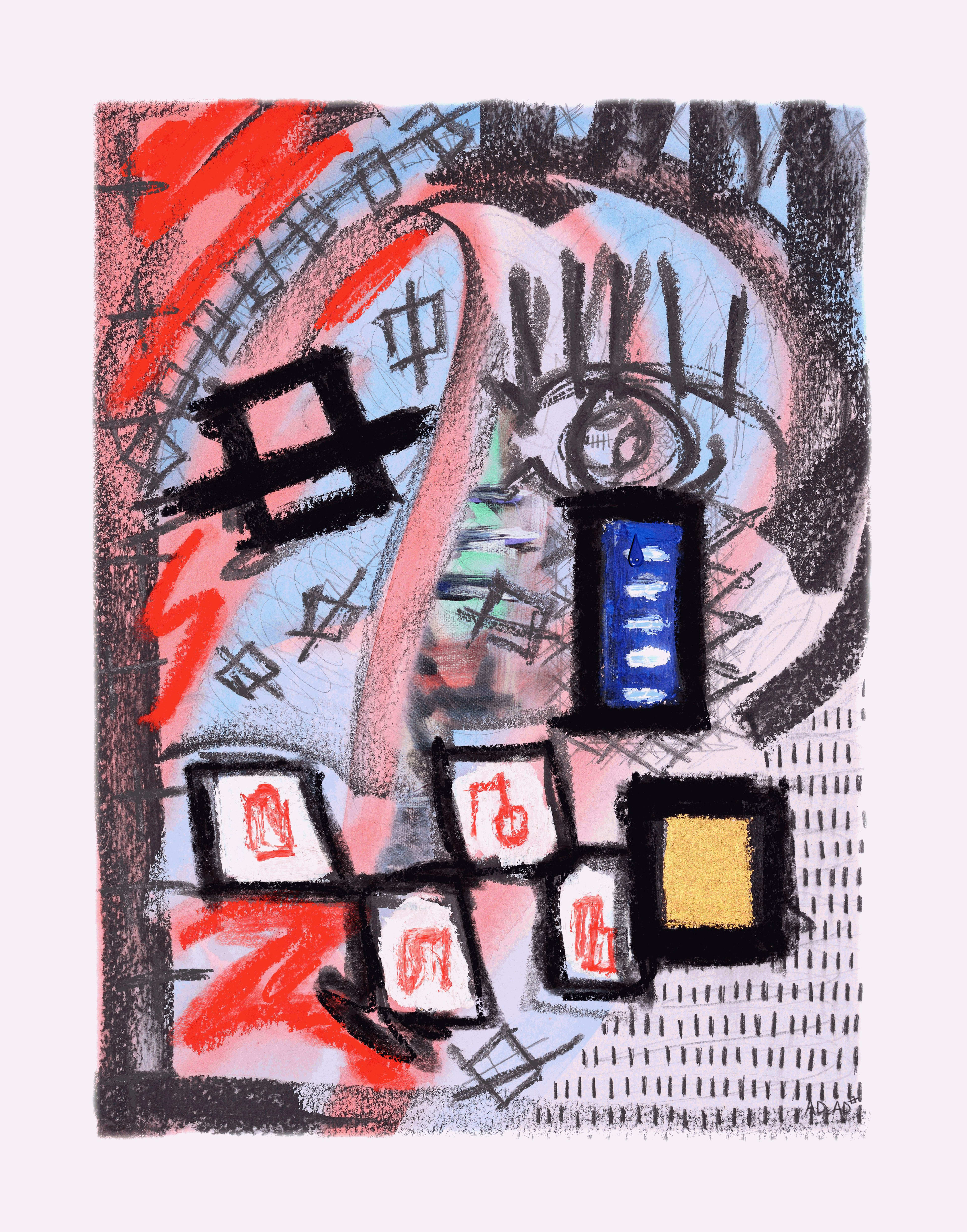 Self-Portrait of a Crypto Artist #10/25