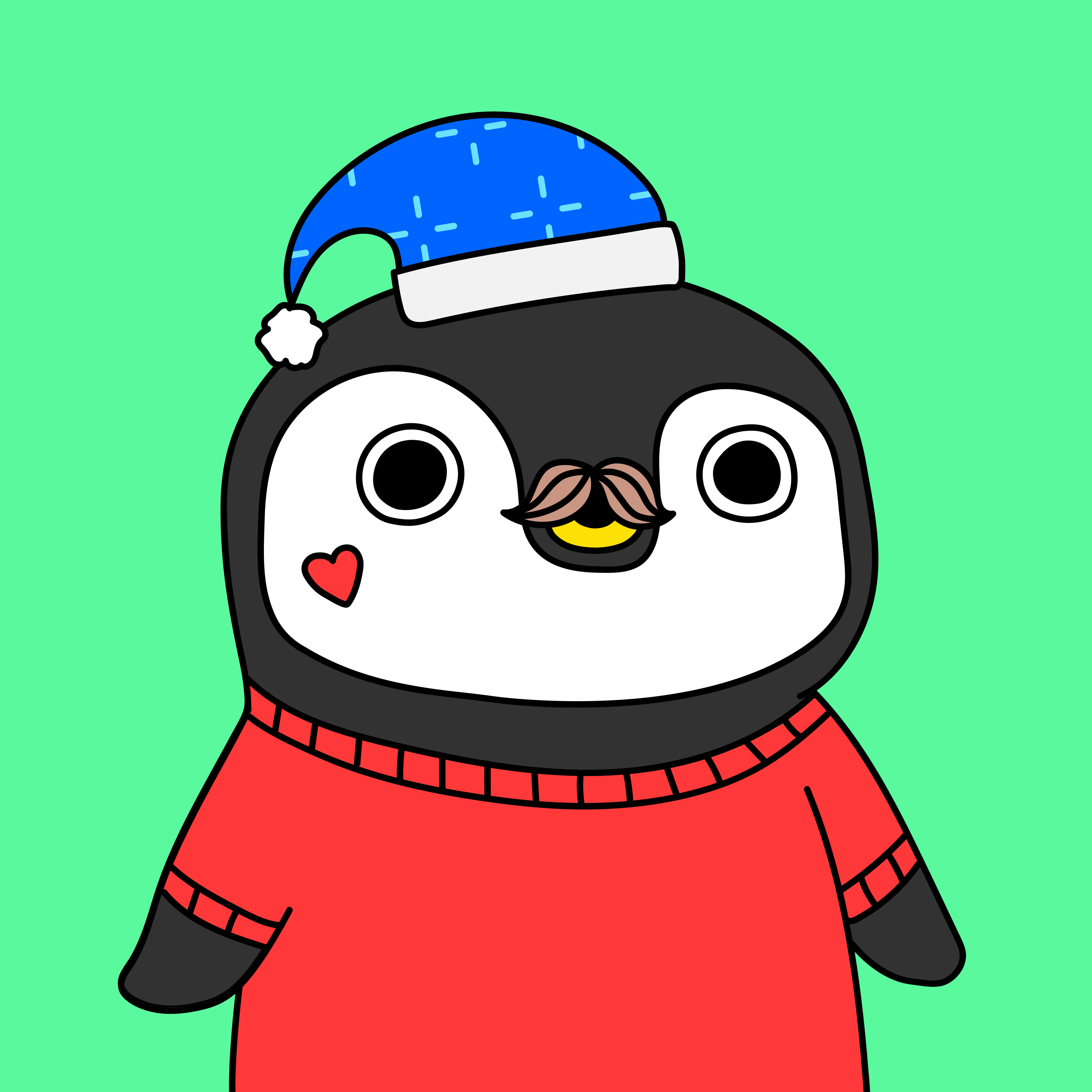 Party Penguin #3766