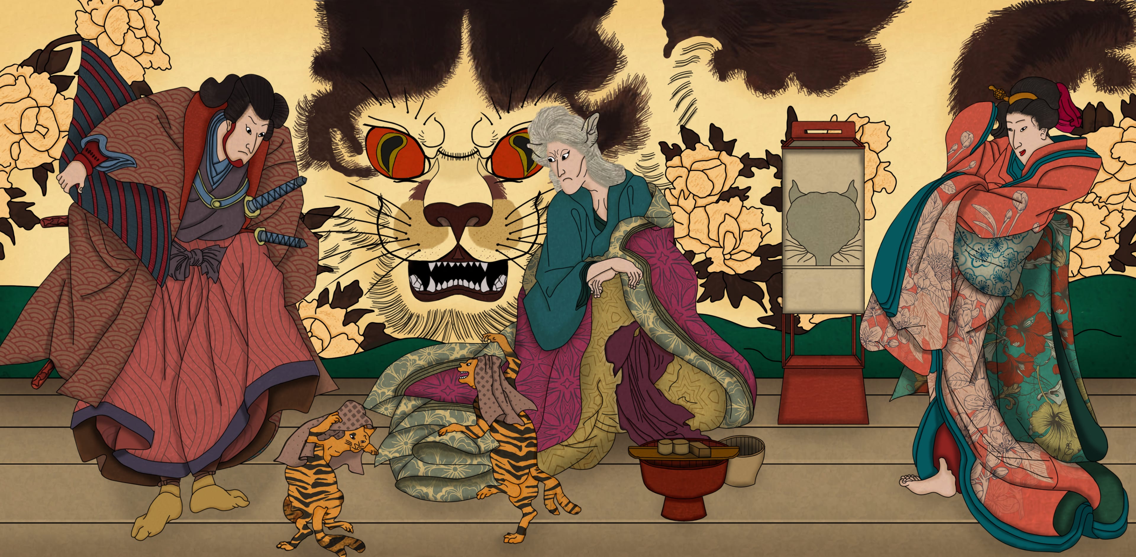 The Story of Nippondaemon and the Cat
