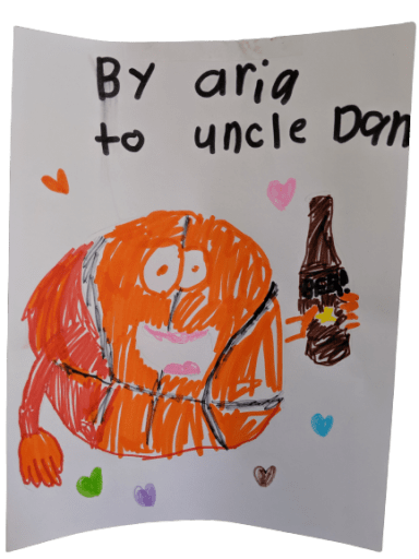 By aria to uncle Dan