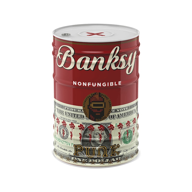 Fake Banksy Punks #22