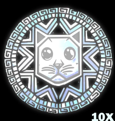 Rainforest Token - Silver Millennium Cat (v1.0) 
