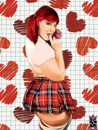 Naughty Schoolgirl Kim