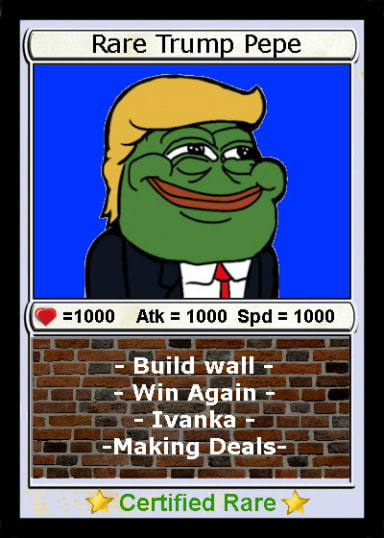 TRUMPRARE | Series 1 Card 6