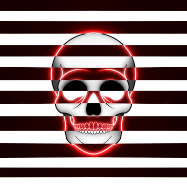 Red Light Skull
