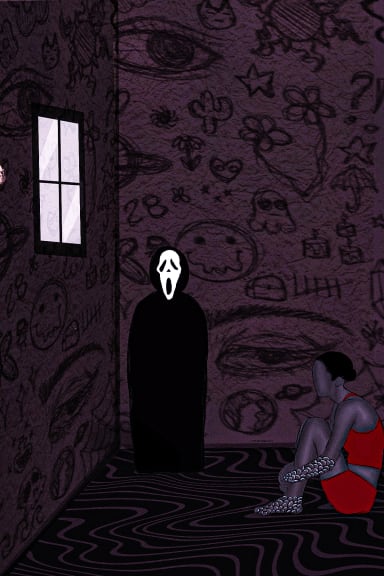 Shadows eat humans II (The glitch version)