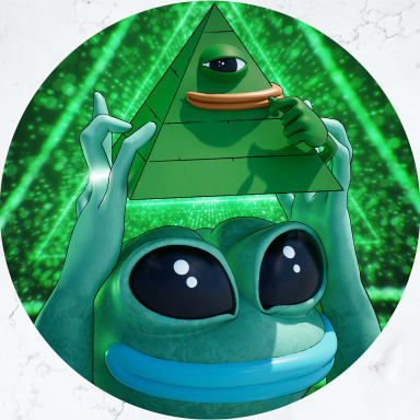 ALIEN ILLUMINATI PEPE SKULL