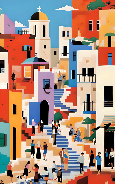 Sizzling Streets of Athens