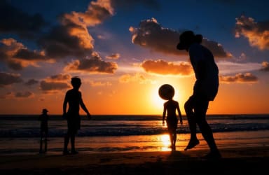 Shadows under Sunset