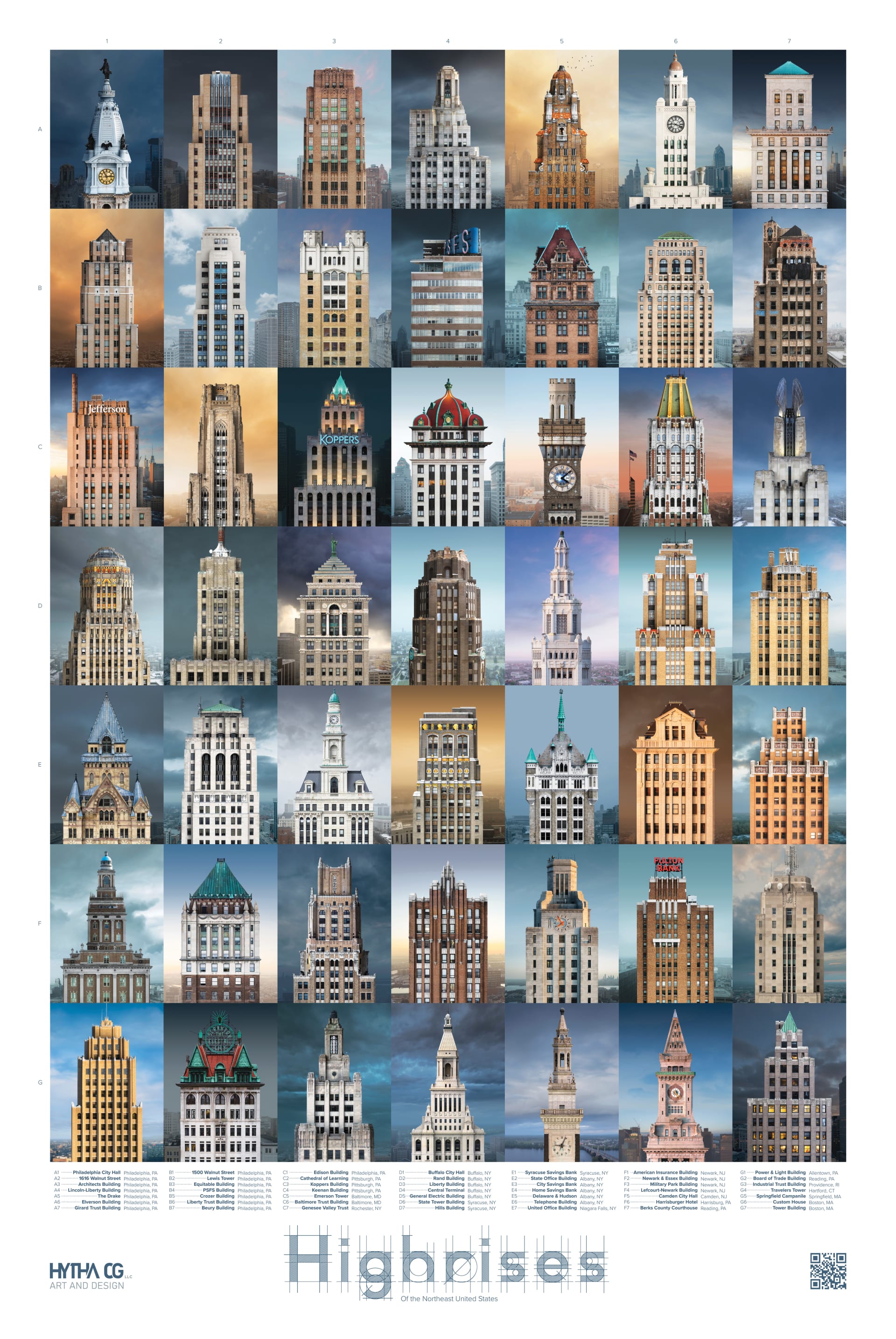 Highrises Collage 1: Northeast