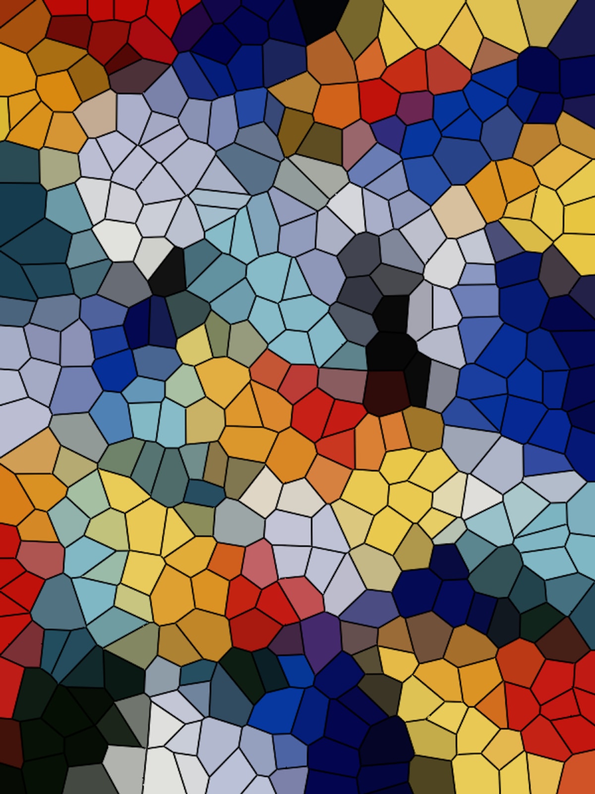 Abstract Mosaic by Alex King #19