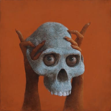 The Blueprint Skull