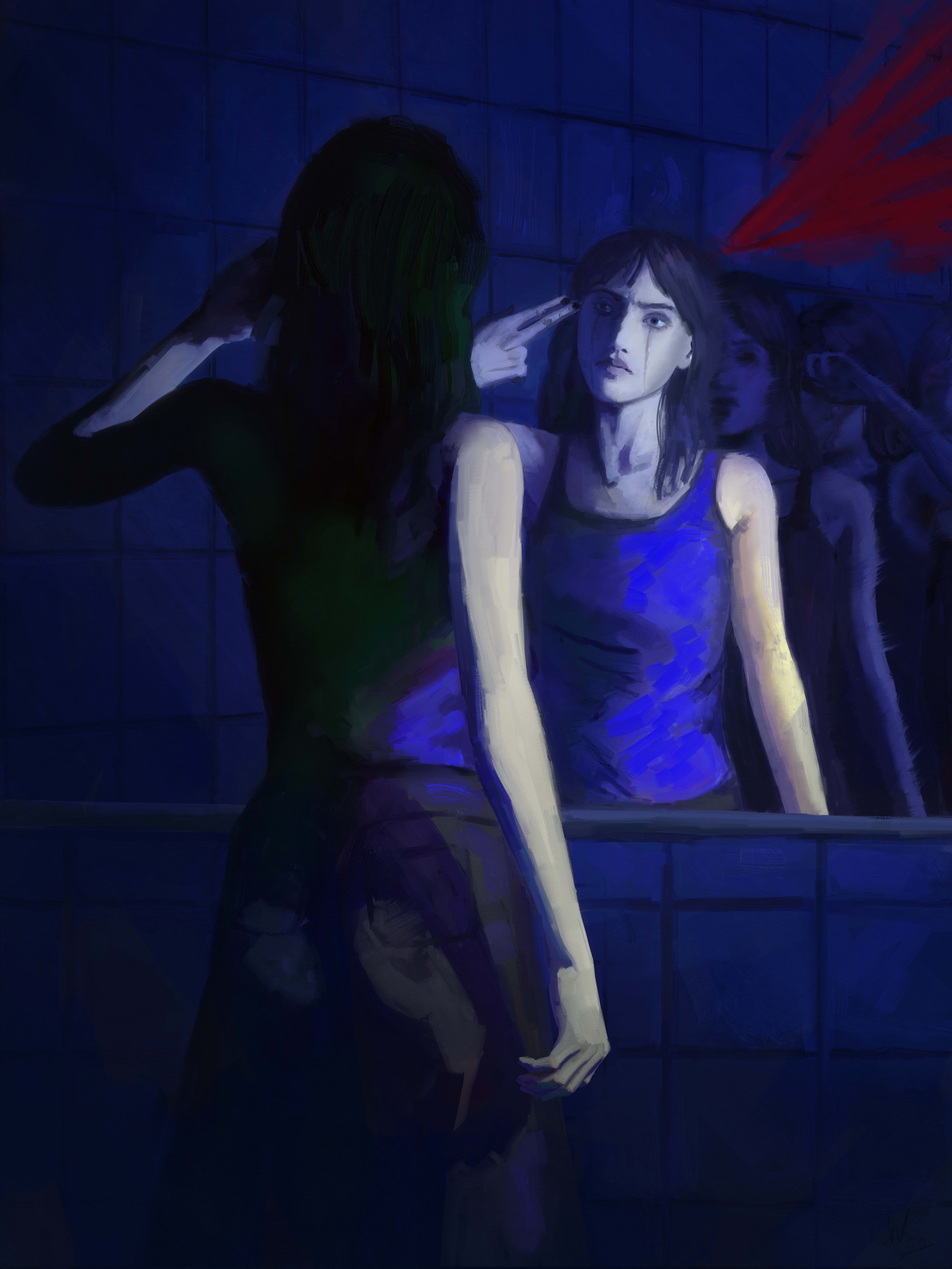 The artist and the mirror