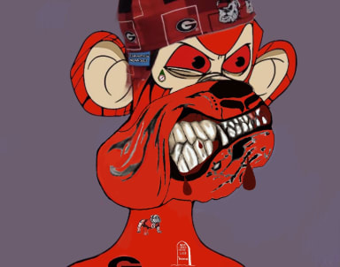 UGA Dawg Championship Ape #1