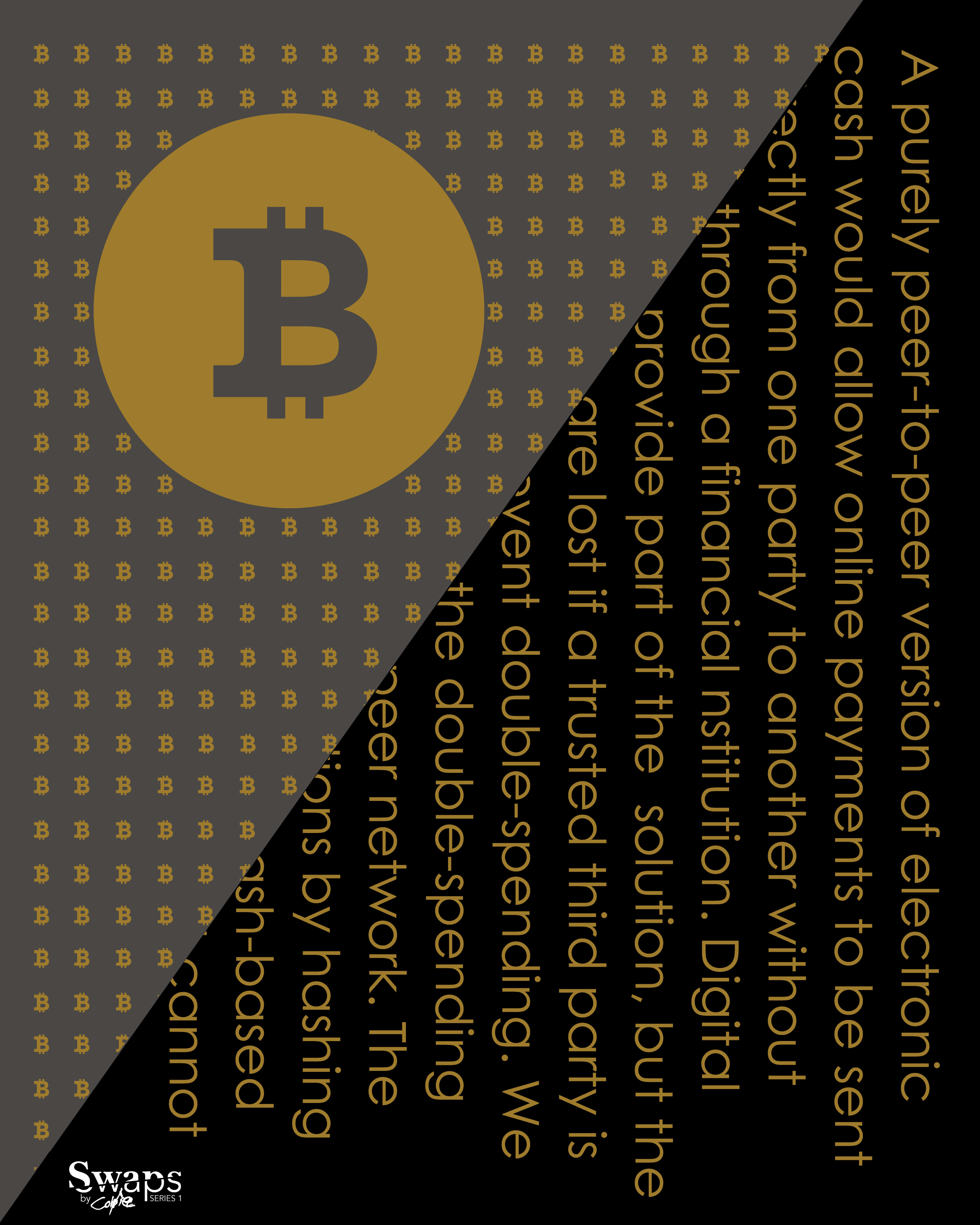 Bitcoin 01 (a) - #1 - Large