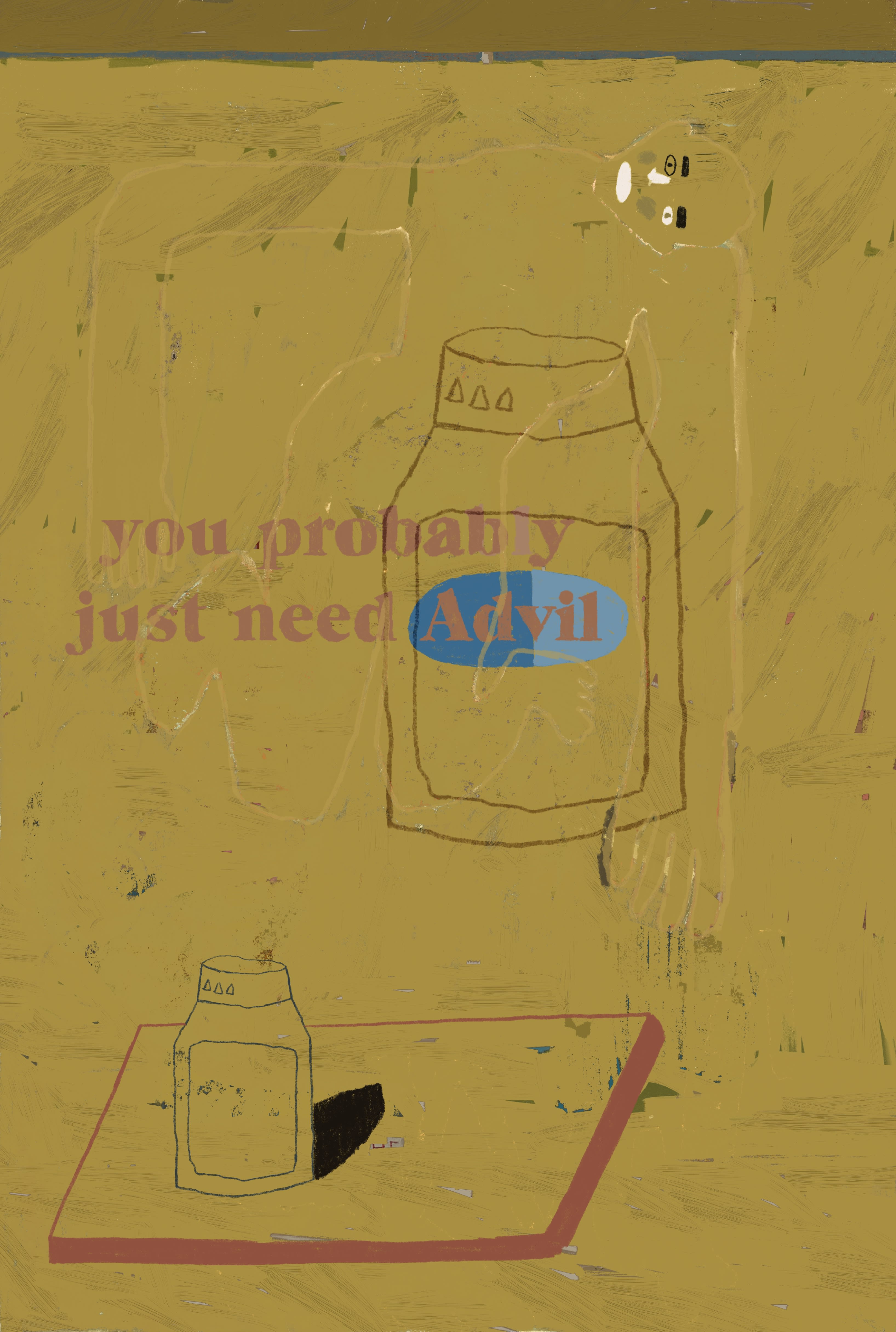 you probably just need advil