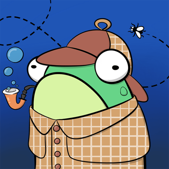 Detective Frog