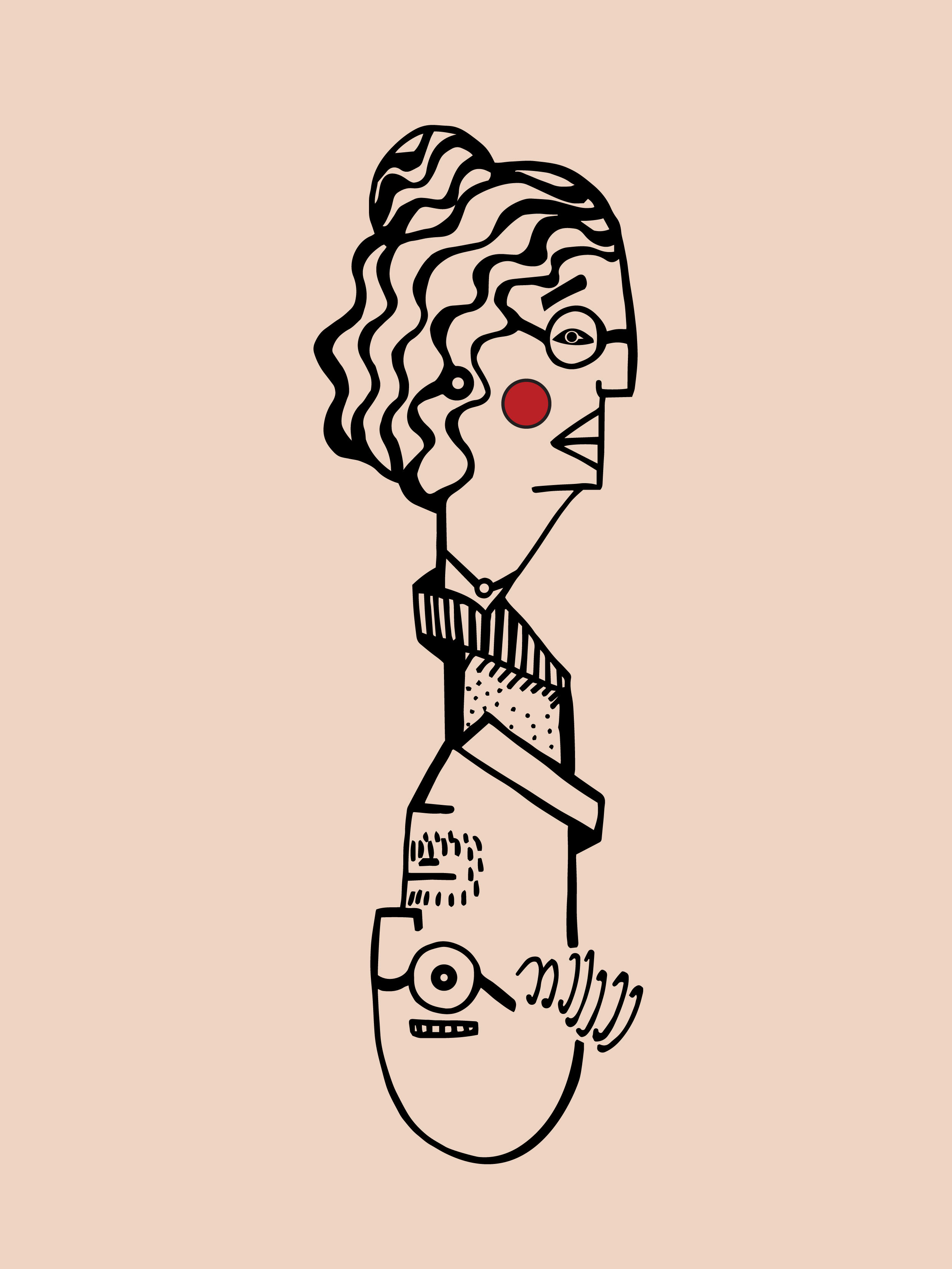 Spectacled couple