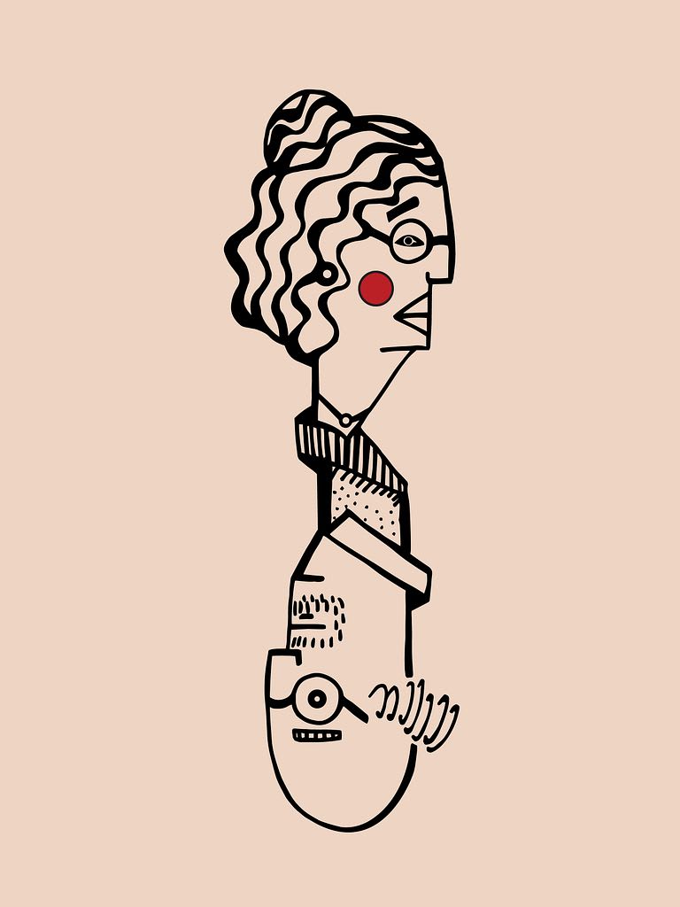 Spectacled couple