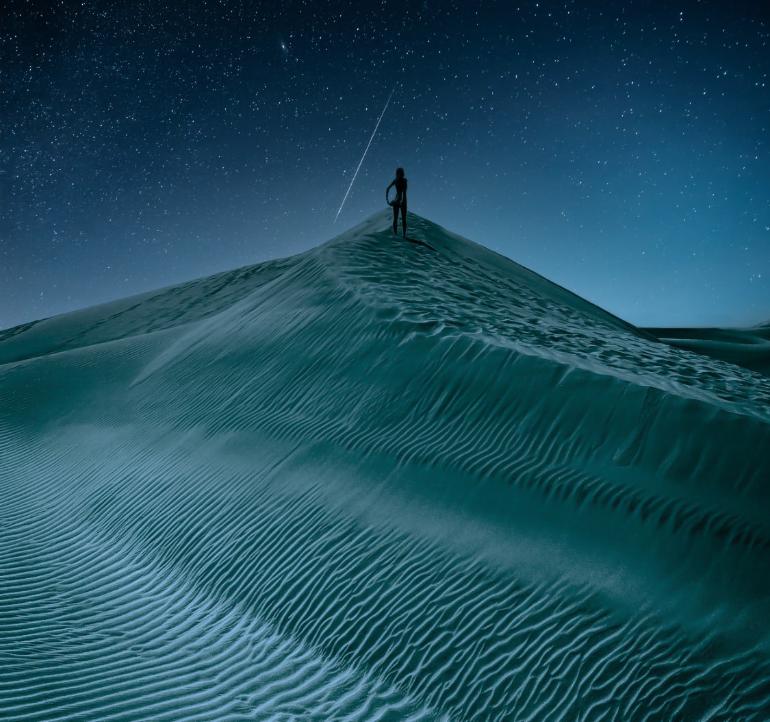 To catch a falling star