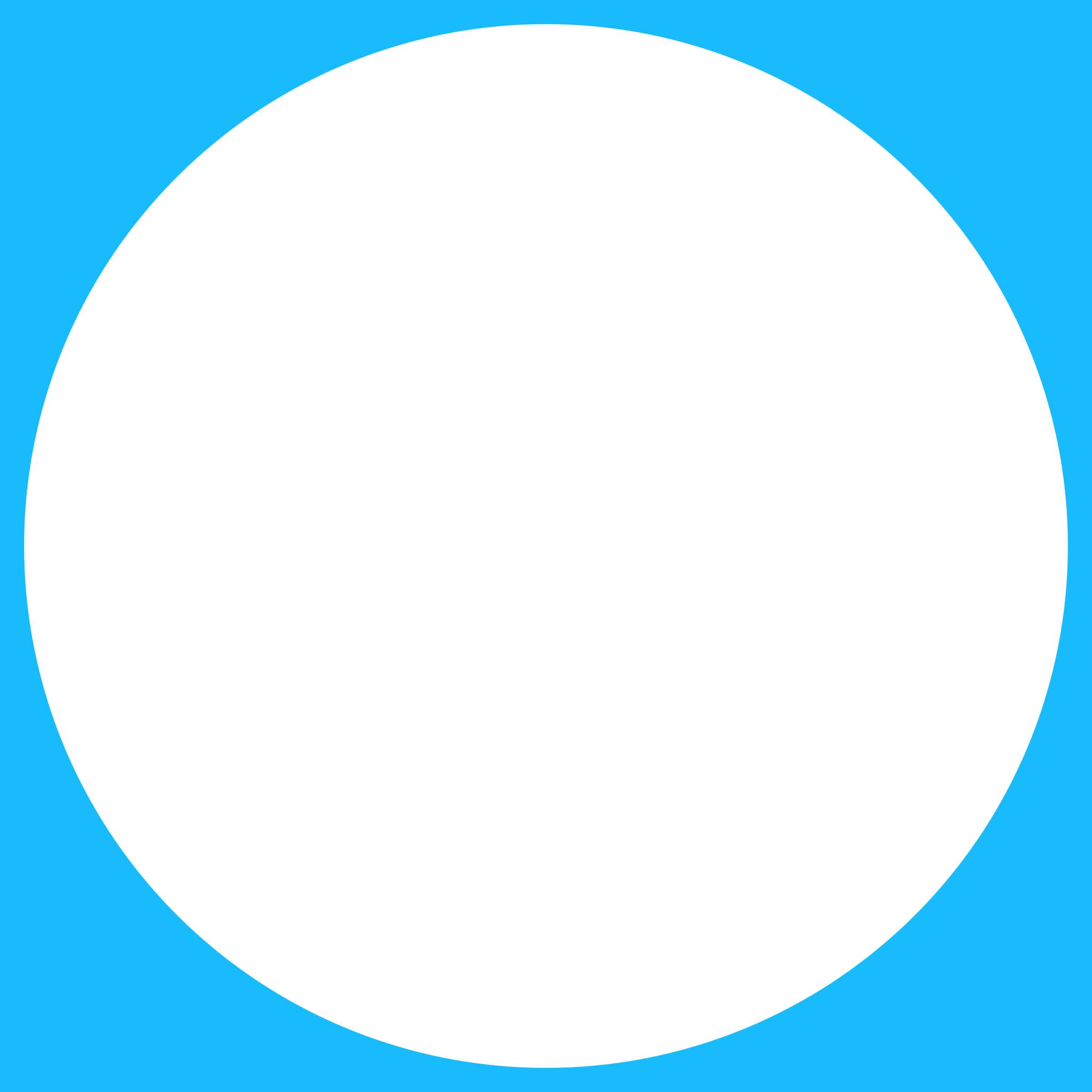 Deca Masks - Circle XCOPY Blue