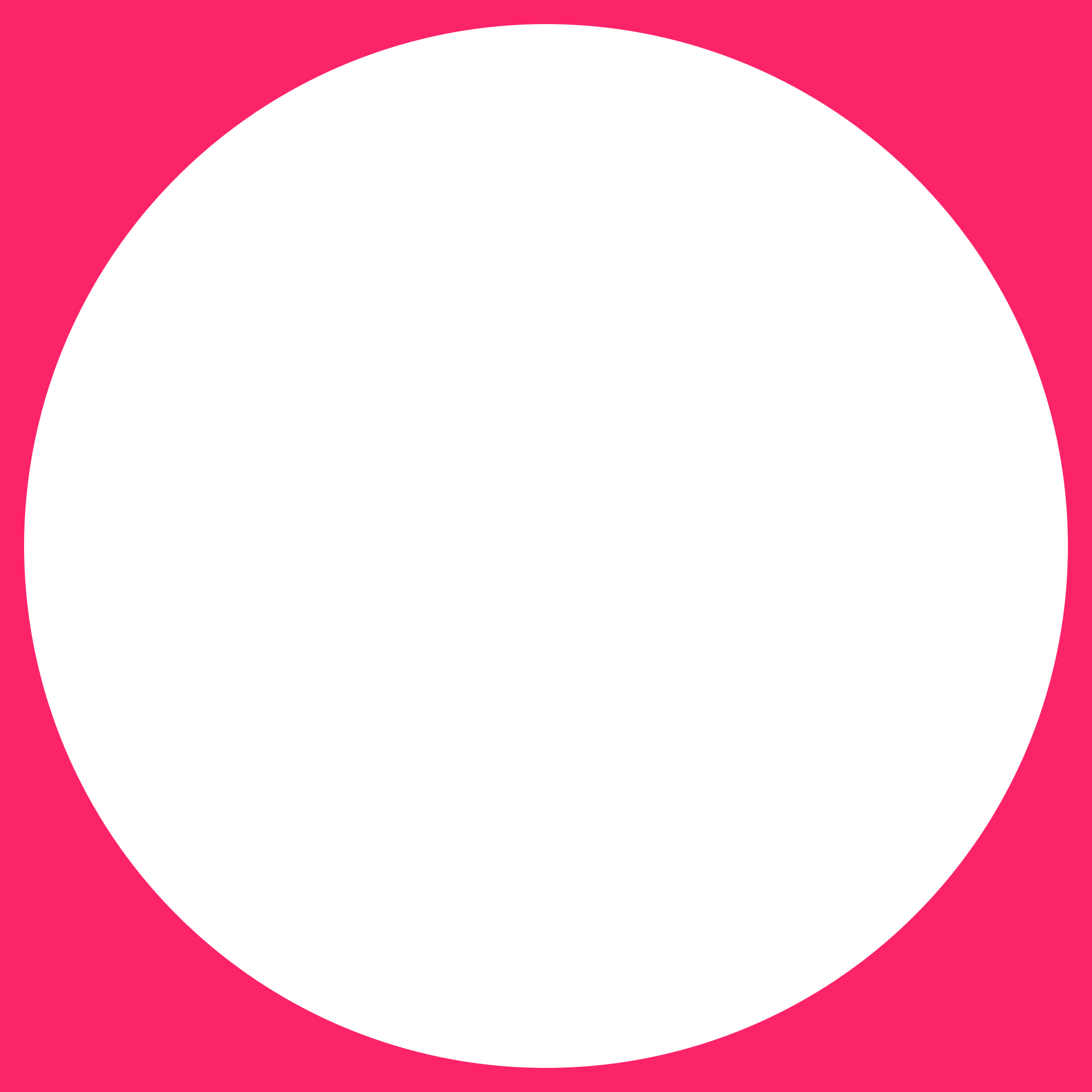 Deca Masks - Circle XCOPY HOT Pink