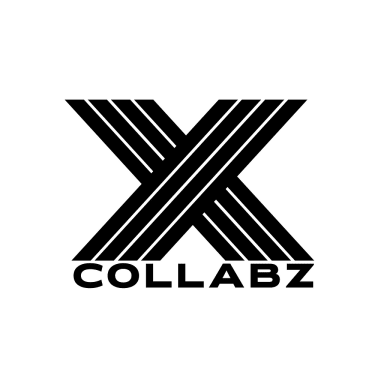 XCOLLABZ LOGO WHITE